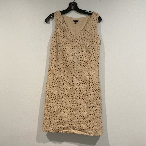 Talbots Dresses & Skirts - Tan Lace Talbot Dress - Size 4